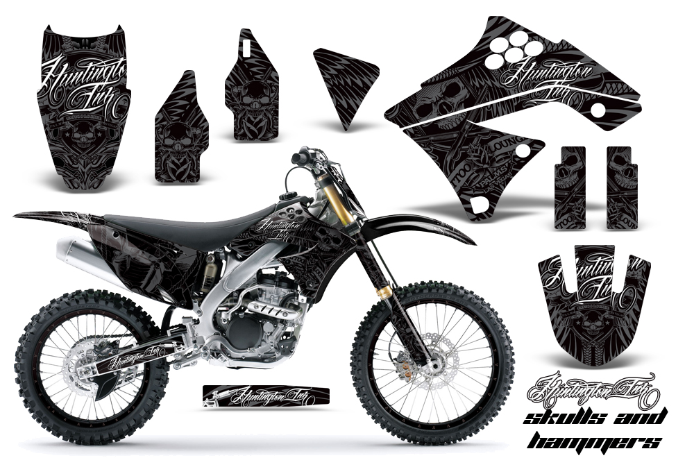 Kawasaki KXF 250 09-10 Graphic Kit HISH S NPs